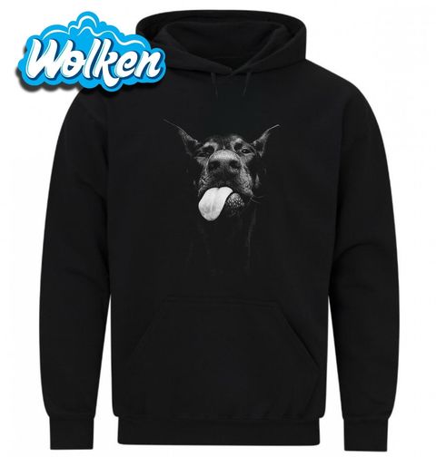 Obrázek produktu Pánská mikina Drzý pes Doberman