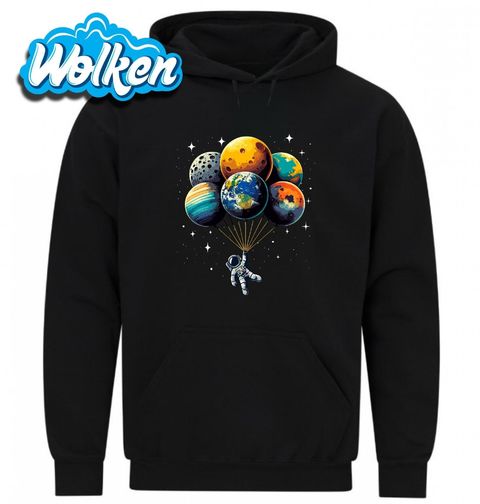 Obrázek produktu Pánská mikina Astronaut Vesmírný let balónem