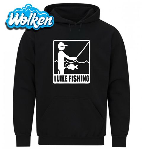 Obrázek produktu Pánská mikina Uspokojený Rybář I Like Fishing
