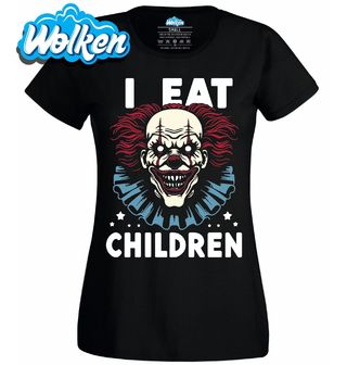 Dámské tričko Hladový Pennywise Jím děti I Eat Children.jpg