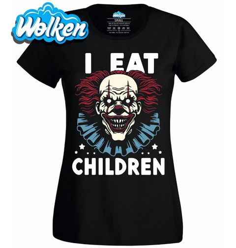 Obrázek produktu Dámské tričko Hladový Pennywise Jím děti I Eat Children