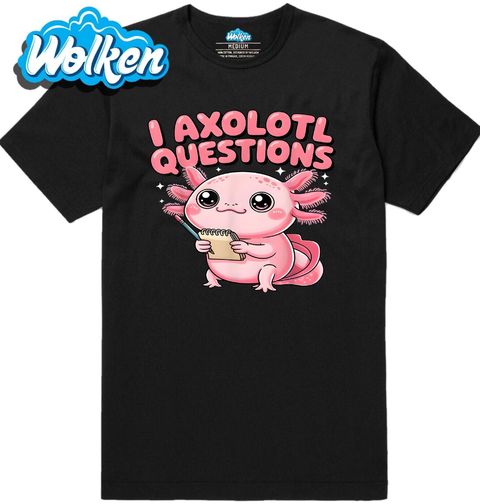 Obrázek produktu Pánské tričko Zvědavý Axolotl