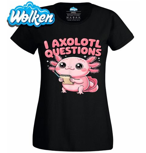 Obrázek produktu Dámské tričko Zvědavý Axolotl