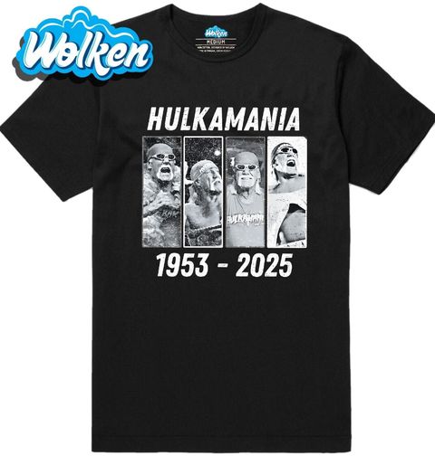 Obrázek produktu Pánské tričko Hulk Hogan 1953–2025 Hulkamania