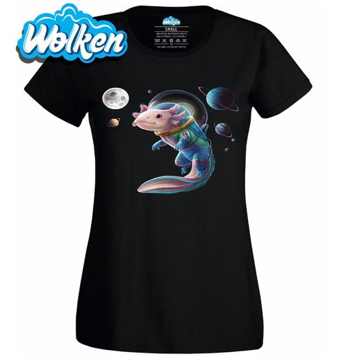 Obrázek produktu Dámské tričko Astronaut Axolotl ve Vesmíru