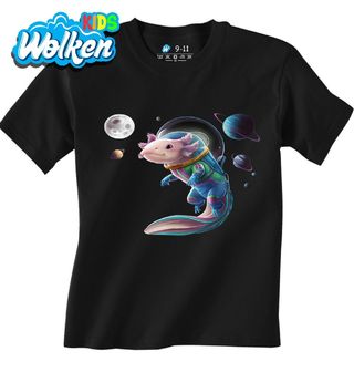 Dětské tričko Astronaut Axolotl ve Vesmíru.jpg