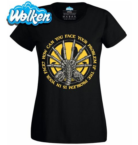 Obrázek produktu Dámské tričko Vetřelec na Tváři Facehugger