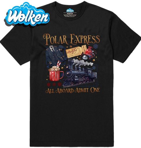 Obrázek produktu Pánské tričko Vánoční Polární expres