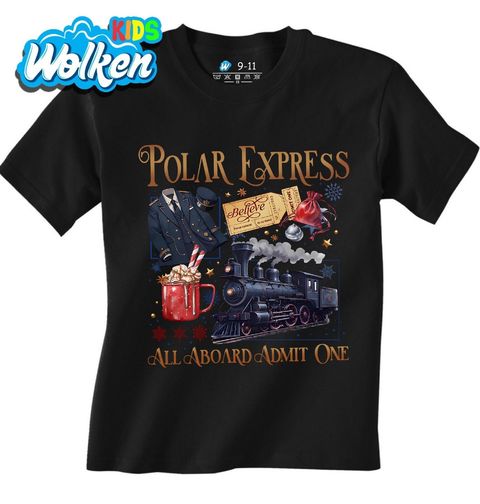 Obrázek produktu Dětské tričko Vánoční Polární expres