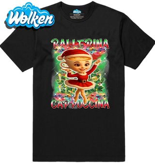 Pánské tričko Vánoční Ballerina Capuccina.jpg