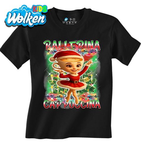 Obrázek produktu Dětské tričko Vánoční Ballerina Capuccina