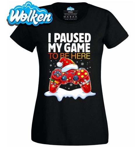Obrázek produktu Dámské tričko Vánoční Gamer