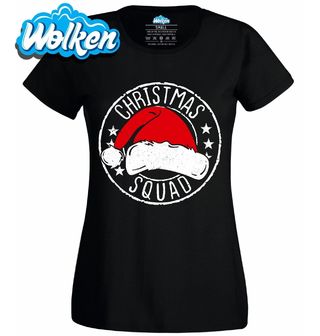 Dámské tričko Vánoční parta Christmas Squad.jpg