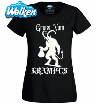 Dámské tričko Pozdrav od Krampuse pro Zlobivé Děti.jpg