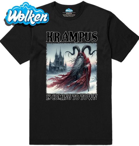 Obrázek produktu Pánské tričko Vánoční Démon Krampus přichází