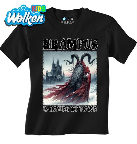 Obrázek produktu Dětské tričko Vánoční Démon Krampus přichází