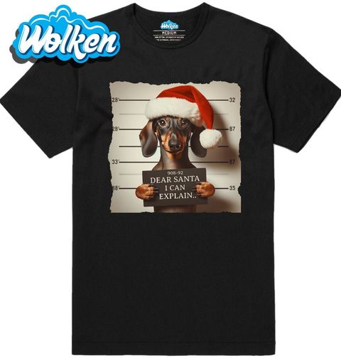 Obrázek produktu Pánské tričko Santo, já to vysvětlím! Jezevčík Busted