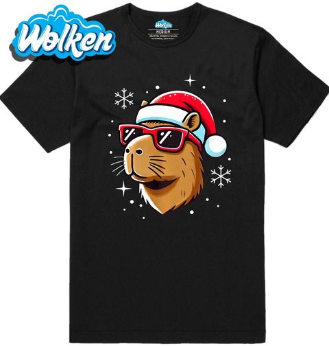 Obrázek produktu Pánské tričko Santa Kapybara