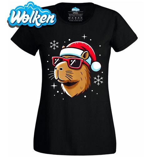 Obrázek produktu Dámské tričko Santa Kapybara