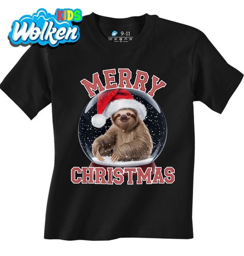 Obrázek produktu Dětské tričko Santa Lenochod ve Sněžítku
