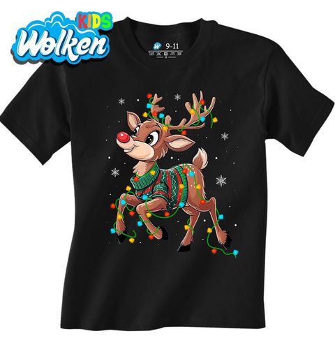 Obrázek produktu Dětské tričko Vánoční Sob Rudolf