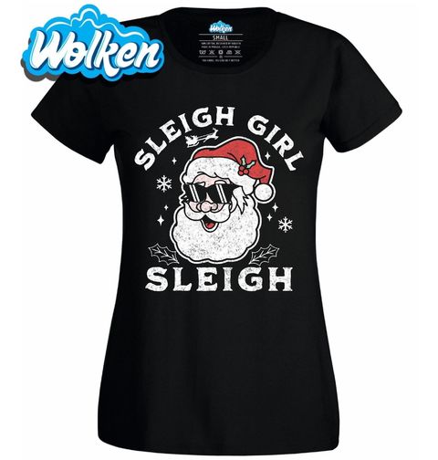 Obrázek produktu Dámské tričko Cool Santa Sleigh Girl Sleigh