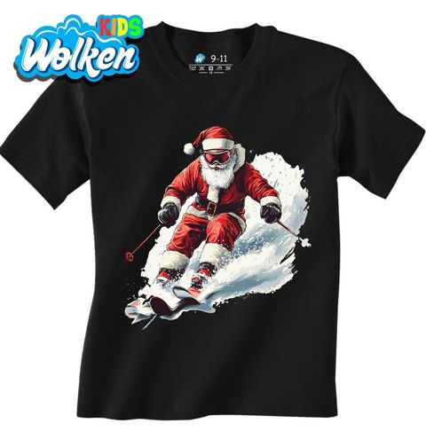 Obrázek produktu Dětské tričko Santa na Lyžích