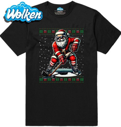 Obrázek produktu Pánské tričko Santa Hokejista
