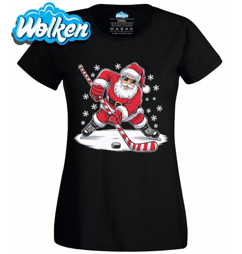Obrázek produktu Dámské tričko Hokejový Útočík Santa