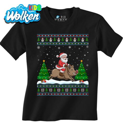Obrázek produktu Dětské tričko Santa na Praseti
