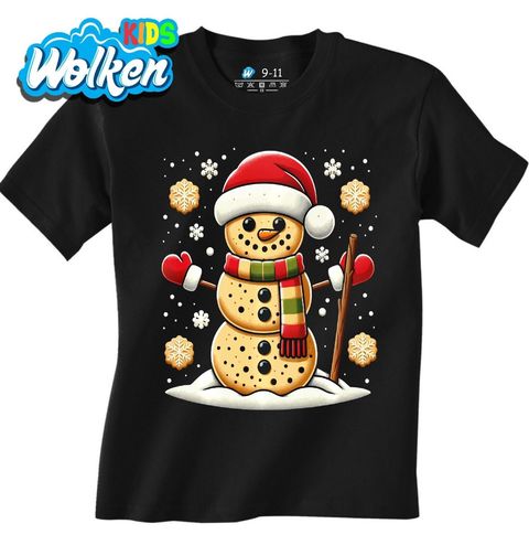 Obrázek produktu Dětské tričko Perníčkový Sněhulák Cookies Snowman