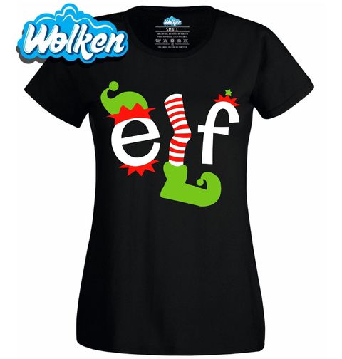 Obrázek produktu Dámské tričko Elfí Vánoce