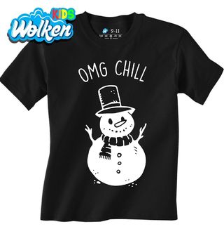 Dětské tričko Zmrzlý Sněhulák Omg Chill.jpg