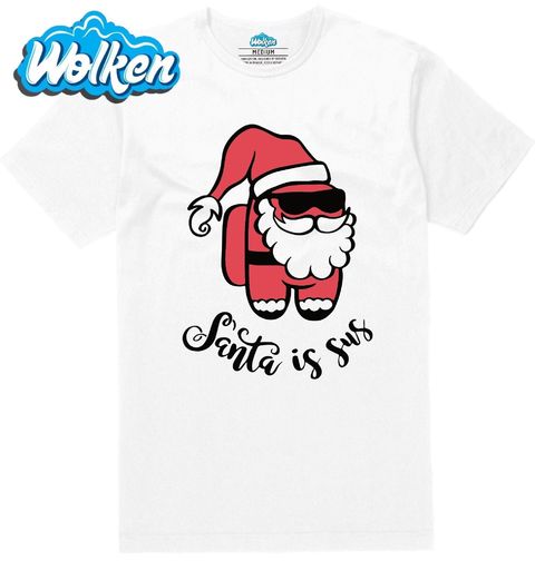 Obrázek produktu Pánské tričko Podezřelý Santa Claus Santa is Sus