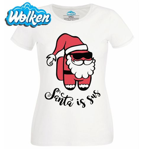 Obrázek produktu Dámské tričko Podezřelý Santa Claus Santa is Sus