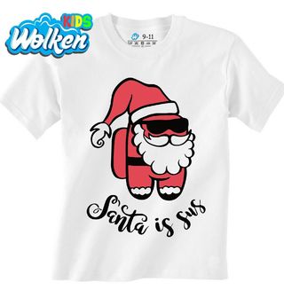 Dětské tričko Podezřelý Santa Claus Santa is Sus.jpg
