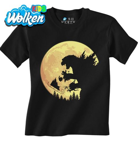 Obrázek produktu Dětské tričko Vánoční Godzilla Útočí