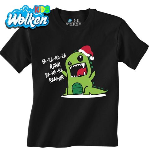 Obrázek produktu Dětské tričko Vánoční Dinosaurus Rawr