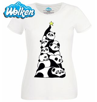 Dámské tričko  Vánoční Pandí Stromek.jpg