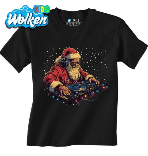 Obrázek produktu Dětské tričko DJ Santa na Vánoční párty