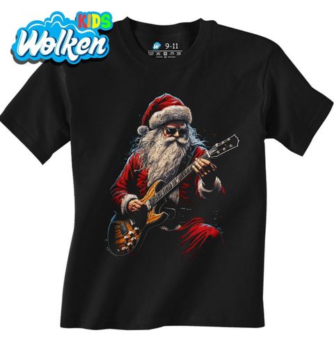 Obrázek produktu Dětské tričko Rockový Santa s Kytarou