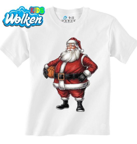 Obrázek produktu Dětské tričko Santa Basketbalista