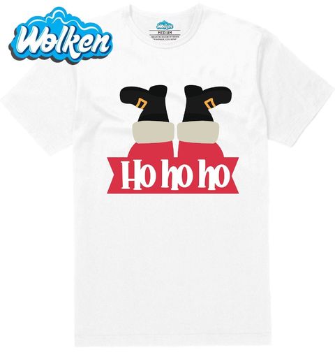 Obrázek produktu Pánské tričko Santa zaseknutý v Komíně Ho Ho Ho