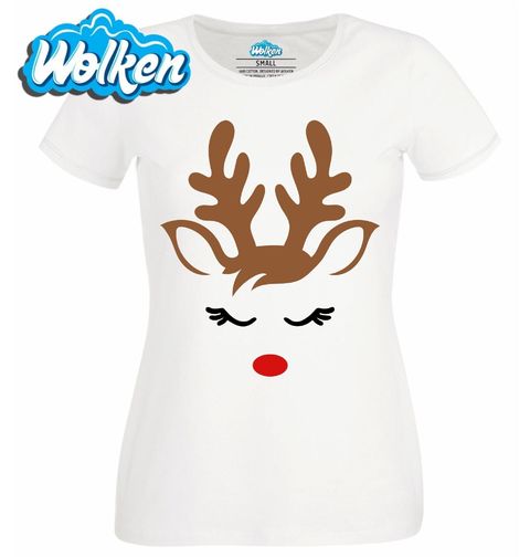Obrázek produktu Dámské tričko Roztomilý Sob Rudolf