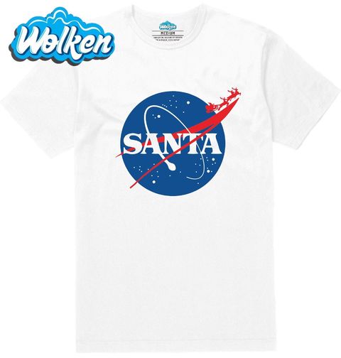 Obrázek produktu Pánské tričko SANTA ve Vesmíru NASA