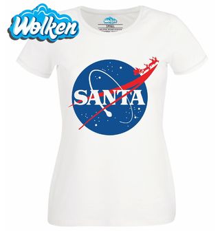 Dámské tričko  SANTA ve Vesmíru NASA.jpg