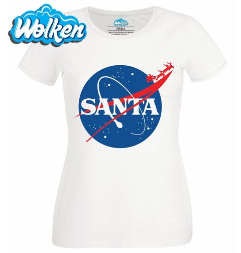 Obrázek produktu Dámské tričko SANTA ve Vesmíru NASA