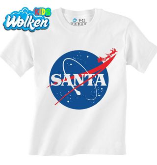 Dětské tričko SANTA ve Vesmíru NASA.jpg