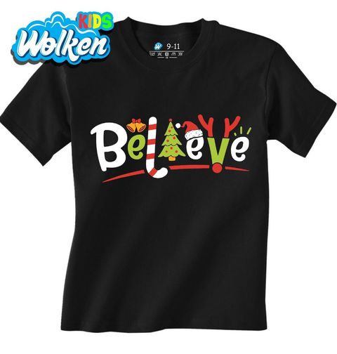 Obrázek produktu Dětské tričko Věř v Kouzlo Vánoc Believe