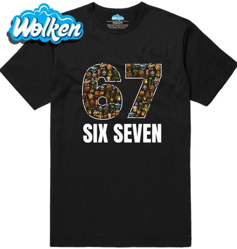 Obrázek produktu Pánské tričko Italský Brainrot Six Seven 67
